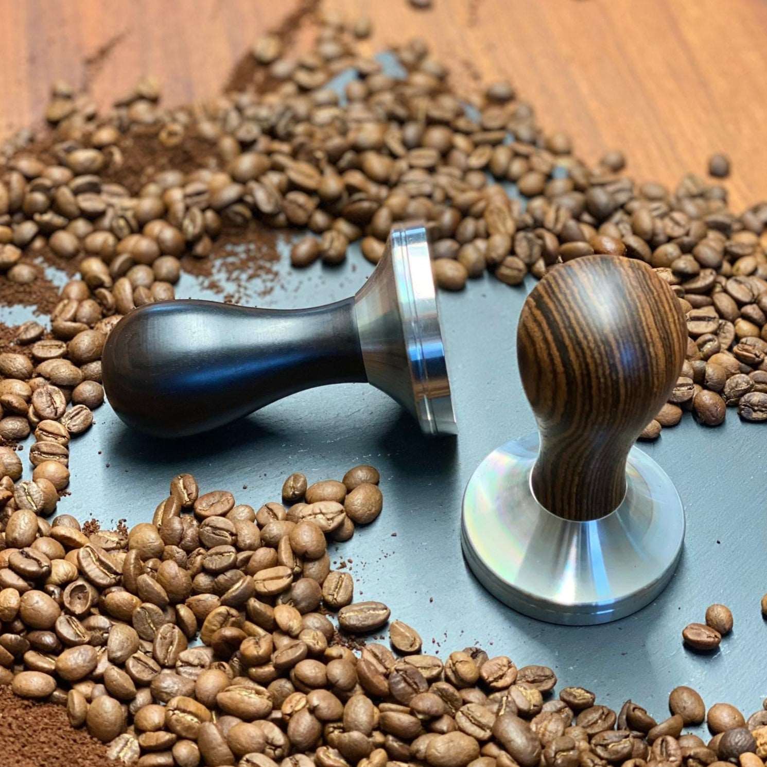 Tamper Sandelholz Griff Ø58mm - swissfinehouse