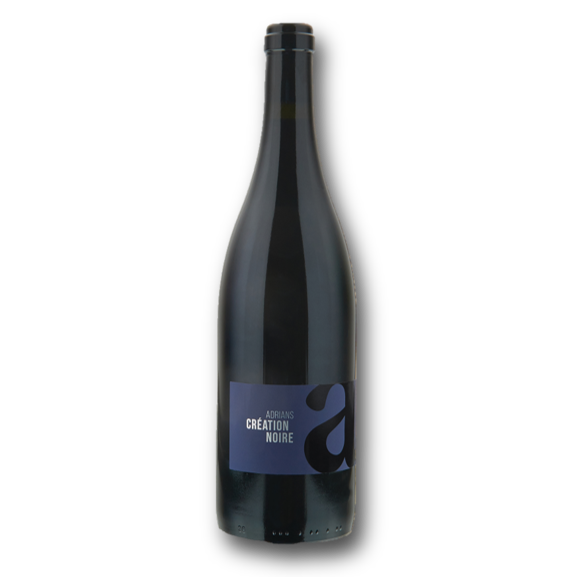 Adrians - Création Noire biodynamischer Rotwein aus der Schweiz, Aargau, reich und würzig, ideal für Feinschmecker.