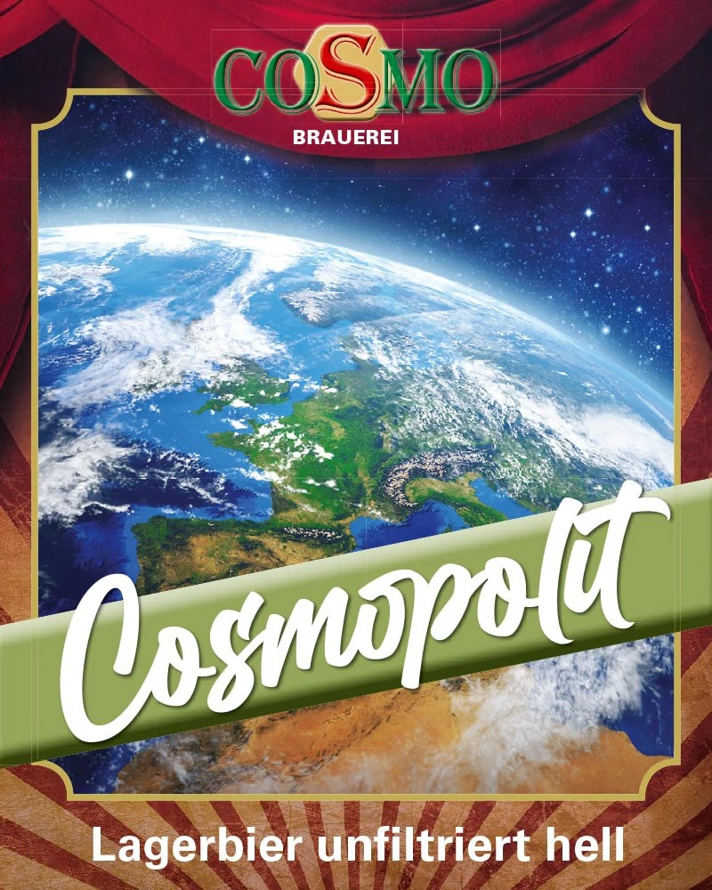 Cosmopolit – Lagerbier hell (unfiltriert) - swissfinehouse