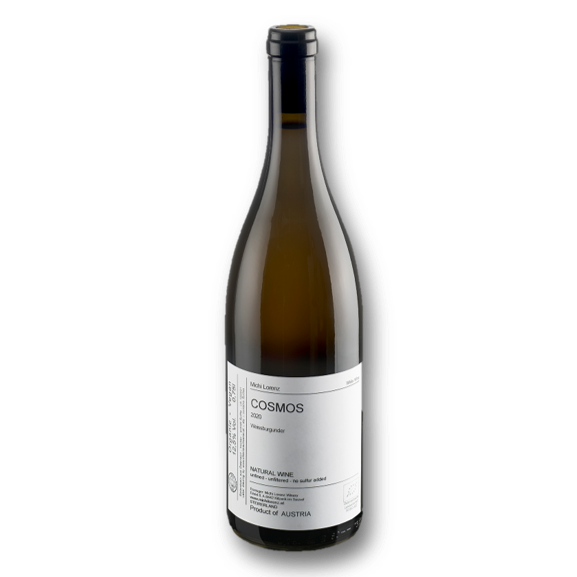 Michi Lorenz - Cosmos Weissburgunder 2020, österreichischer Naturwein, exklusiv bei Terresacre Wein Schweiz.