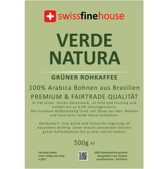 Grains de café vert 6,5
